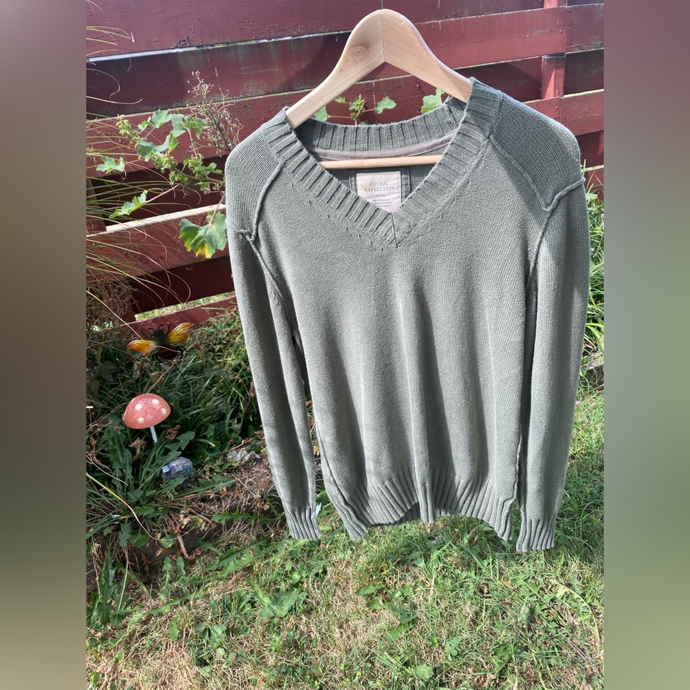 natural reflections seamed sweater